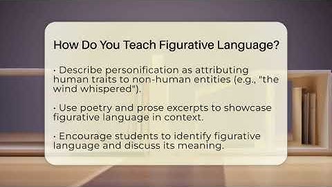 How Do You Teach Figurative Language? - The Prose Path