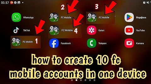 how to create multiple fc mobile accounts 25 in 1 mobile phone device