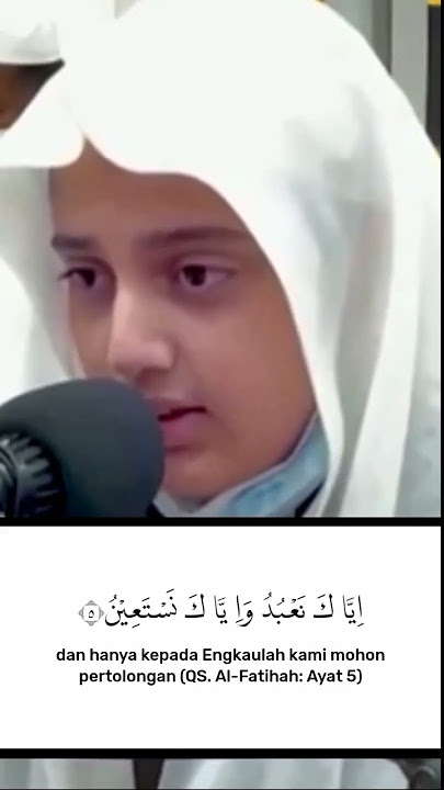 Surah Al Fatihah By Ali Abdussalam Al Yusuf