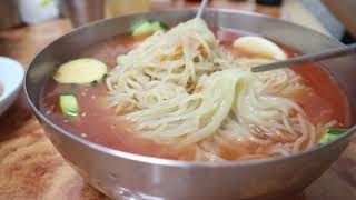 부산 영주동맛집 중구기사식당 밀면 小麦粉麺