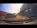 Detroit woman steals police car; citizen dash cam captures wreck!