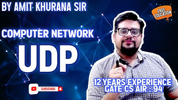 UDP | User datagram protocol | PART 3(WORKING AND USES) | GATE 2023