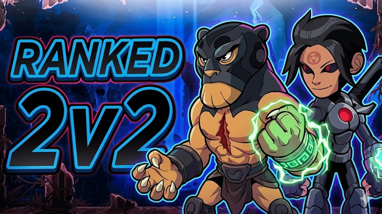 Brawlhalla Ranked 2v2s | Road to Valhallan #2 - YouTube