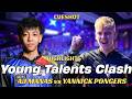 AJ MANAS VS YANNICK PONGERS -  CUESHOT - YOUNG TALENTS CLASH !