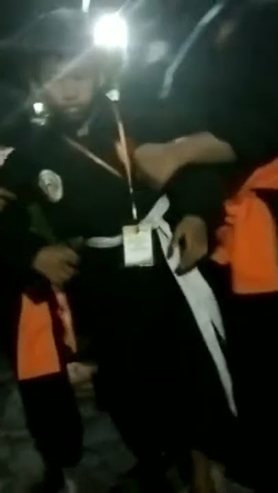 Siswa Pspm Patriot Muda smpai tertidur pengambilan sabuk di Kuburan. di kerjain Para Warga.
