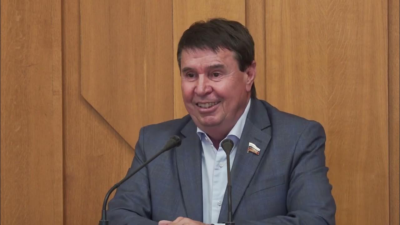 Выступление сенатора