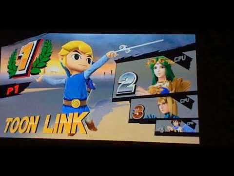 Super Smash Bros. For Wii U: Toon Link's Victory