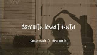 Bercinta lewat kata ~Donne maula & Yura Yunita || Lirik lagu