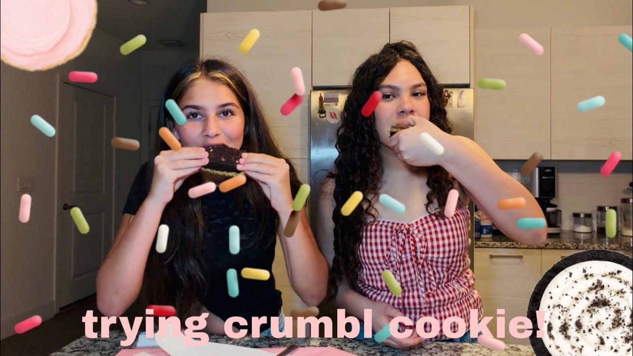 TRYING CRUMBL COOKIES!!-The Reed Sisters.
