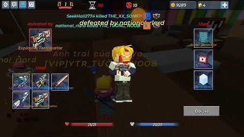 Tui đã mua đc cây tim trong Blockman go build and shoot tập 2