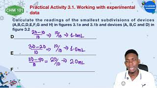 CHM 101 PRACTICAL ACTIVITY 3 1