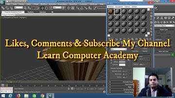 Lecture No:5 Objects using Compound & Boolean in 3D Studio MAX into Urdu