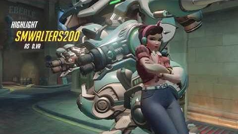 D.Va Double Kill! New Symmetra