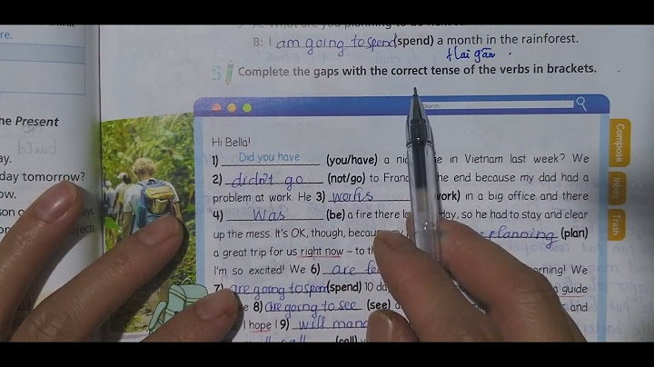 Bài tập tiếng anh phần quá khứ đơn năm 2024