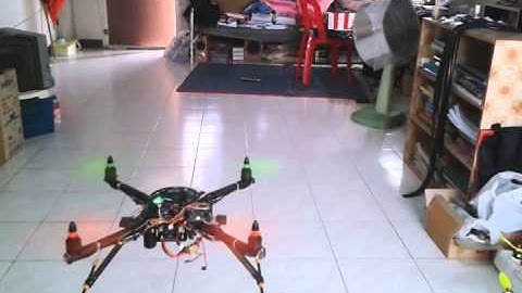 ทดสอบ Arduino Due 32Bit Quadrotor Testing Position Hold (indoor)