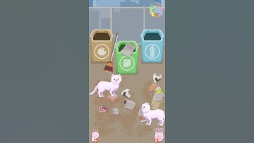 Perfect Tidy 😻 Level 1 - Waste Sorting 🗑 Gameplay Walkthrough 🥪 #perfecttidy