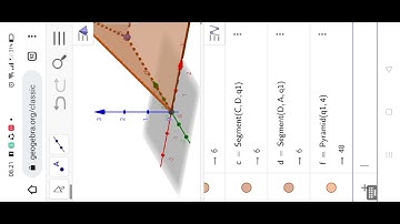 Menyelesaikan Luas Permukaan dan Volume Limas Segiempat Menggunakan Aplikasi Geogebra