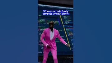 When your code runs without errors