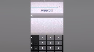 Unit Converter Android Application