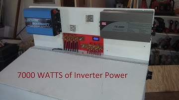 Dual Inverter Install Mean Well & NPower - 7000 watts total (info Below)