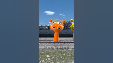 The Sprunki Domino Challenge! Watch Them Fall! 🧱💥 #Sprunki #Domino