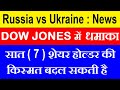 Dow Jones में धमाका ( Russia vs Ukraine WAR News ) | सात शेयर होल्डर की किस्मत बदल सकती है SMKC