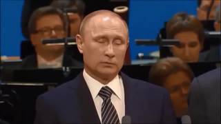 Конфуз Двойник Путина не попал в фонограмму.  Embarrassment Counterpart Putin