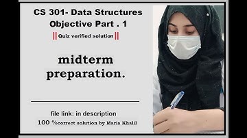 Cs 301  midterm exams preparation 2022| cs301 midterm exams preparation|| part 1