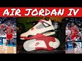 Michael Jordan Wearing The Air Jordan 4! (Fire Red)