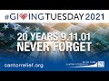 The Cantor Fitzgerald Relief Fund #GivingTuesday 2021 - DONATE NOW!