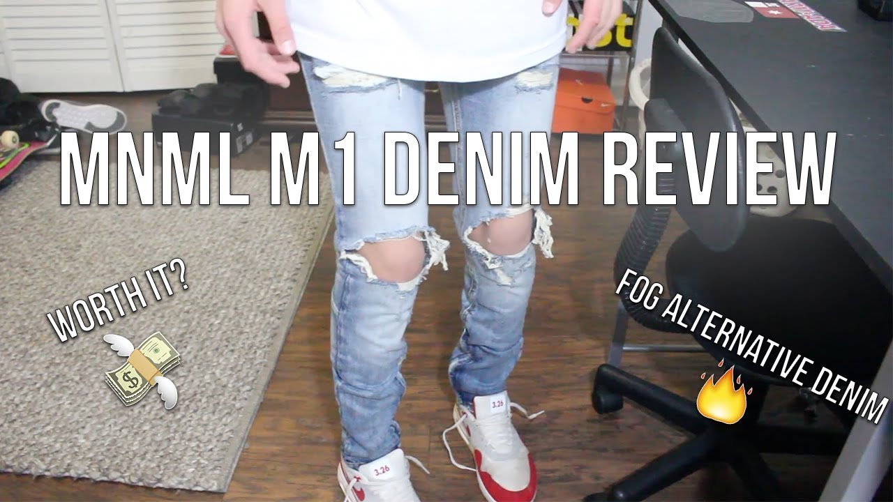 mnml jeans size guide