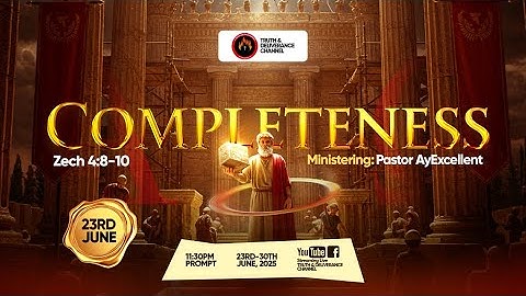 Day 1 June Edition Monthly Prayers -  Completeness| Marathon Midnight Prayers