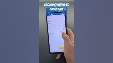 celcomdigi Prepaid 5G 500GB Data