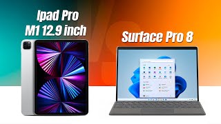 So sánh iPad Pro 12.9 M1 và Surface Pro 8 | Mua tablet để làm việc? screenshot 4
