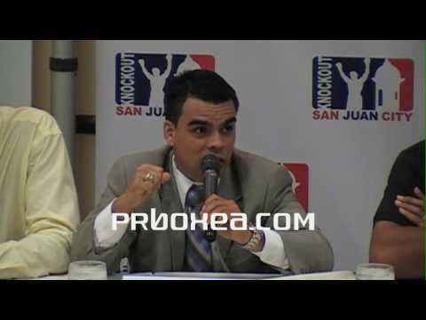 Conferencia de Prensa con Ronald "Winky" Wright y ...