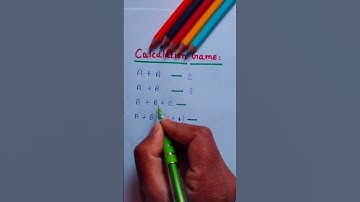 Calculation Game 😇 #shorts #maths