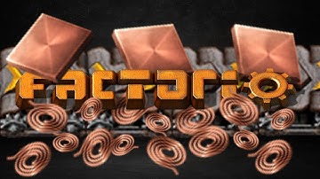 Copper production round 2 in Factorio