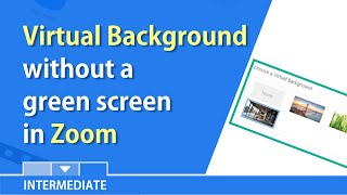 Zoom Now Allows A Virtual Background W O A Green Screen By Chris Menard Youtube
