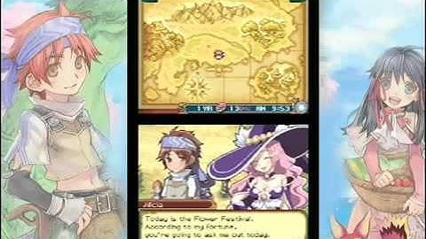 Rune Factory 2 NDS Gameplay Trailer