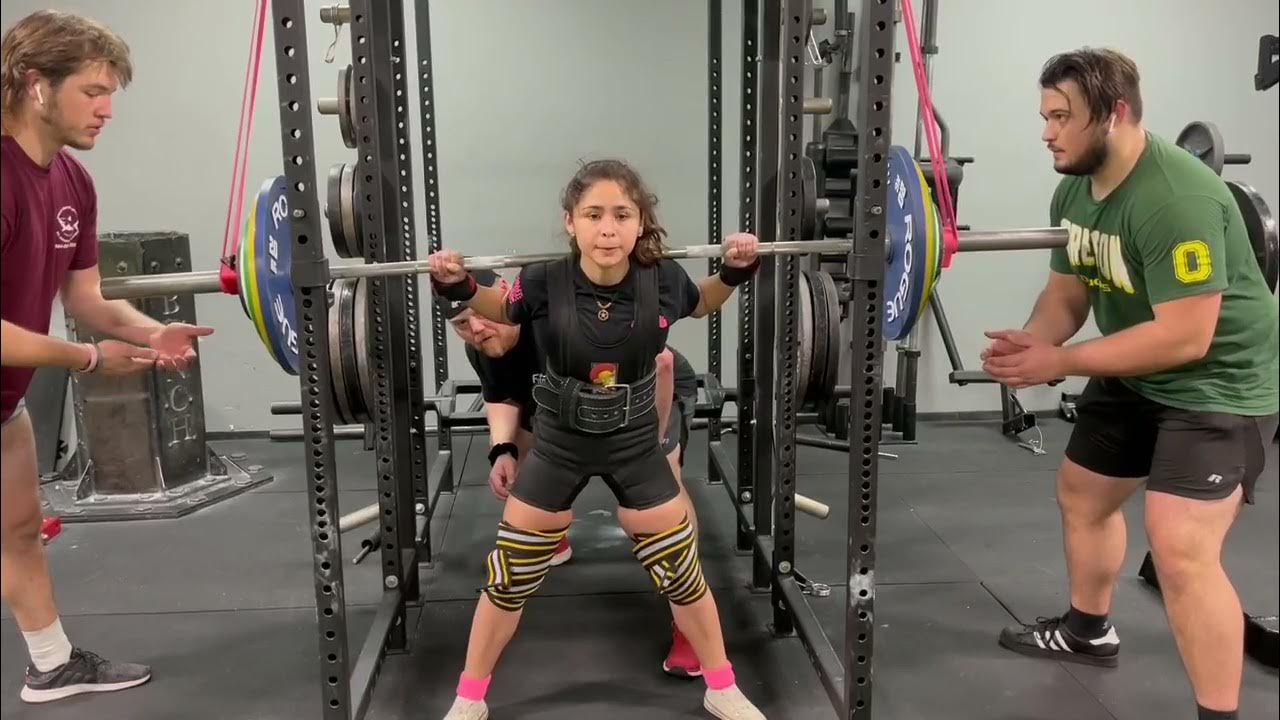 Madison Villa Powerlifting Clips 2021(2) YouTube