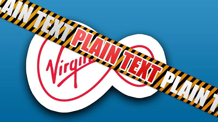 Virgin Media storing passwords in plain text isn't the only problem