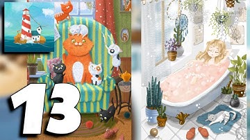 Art Puzzle - Live Jigsaw Coloring - Gameplay Part 13 Levels 26-28 (Android,iOS)