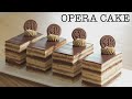 이 우아한 맛에 빠집니다. 오페라 케이크 만들기 /Heavenly Opera Cake.