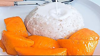 Thai Mango Sticky Rice | Sticky Rice without steamer