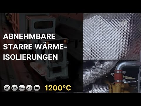Abnehmbare starre Wärmeisolierungen: Motorumgebung, Krümmer, Turbo, Abgasverrohrung, Auspufftopf