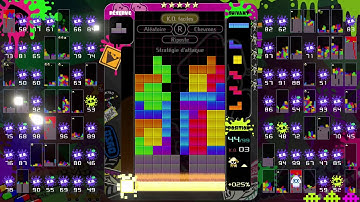 [テトリス99] インビクタス スナイプロビー #4: れいわとアグレッシブ1v1 (494ラインクリア)