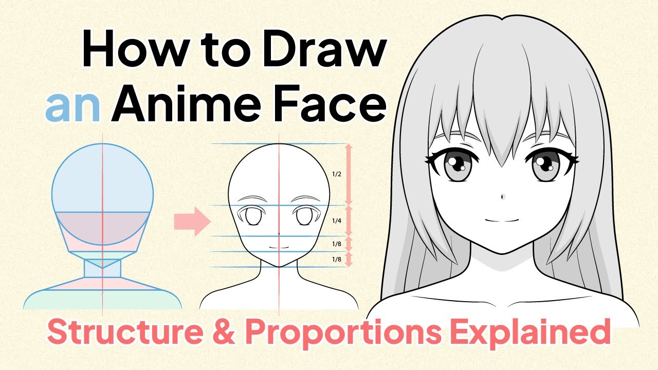 How to Draw Anime and Manga Male Head and Face - AnimeOutline