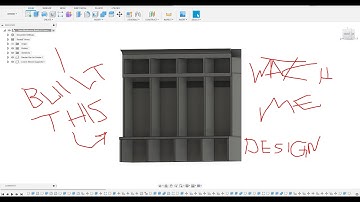 Teaching Myself To Design The Cabinets I Build In Fusion 360