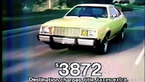 1979 Mercury Bobcat & Monarch Commercial