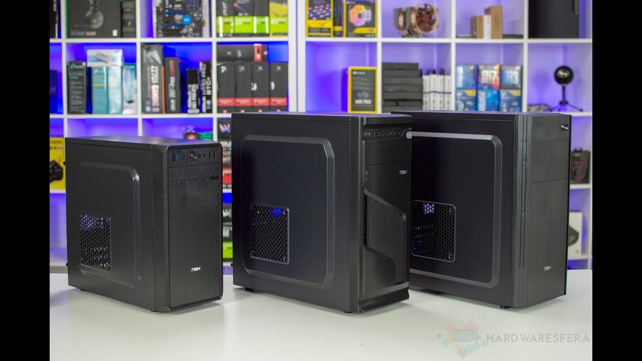 Review Serie NOX LITE 010 020 030 - Cajas ideales para PC económicos
